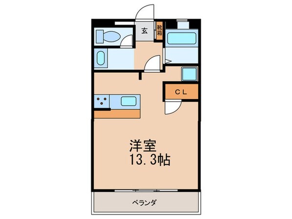 OS・SKYマンション鹿子の物件間取画像